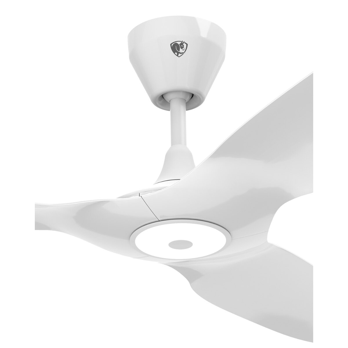Big Ass Fans Haiku L White 52 Inch Ceiling Fan with LED 1595mm Drop Tube HAIKULW521595MMLED hero image