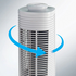 Delonghi 360-degree Dual Oscillating Tower Fan White DETF122WH image NaN