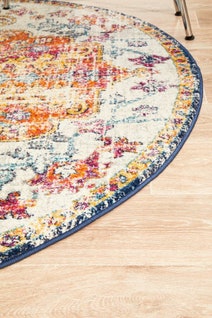 Rug Culture Evoke Small White Rug 150X150CM - EVO-254-WHI-150X150 hero image