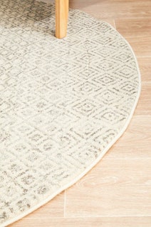 Rug Culture Evoke Medium Grey Rug 200X200CM - EVO-265-GREY-200X200 hero image