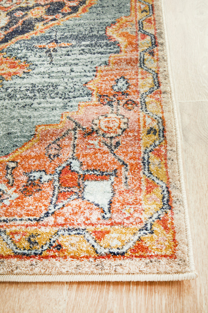 Rug Culture Legacy Extra Large Multi-coloured Rug 500X80CM - LEG-862-RUST-500X80 hero image
