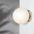 CTO Lighting Mezzo Large Wall Or Ceiling Light - Nickel and Opal MEZCWLPNGO image NaN