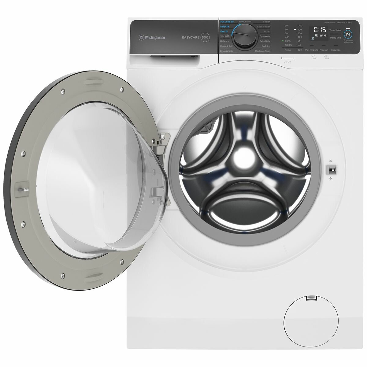 Westinghouse 8kg EasyCare 500 Front Load Washing Machine WWF8024M5WA