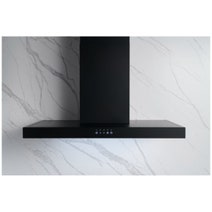 Omega 90cm Box Canopy Rangehood Matt Black ORC90MB hero image