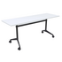 OLG Modulus Table 1500x600 White Worktop with Black Frame OG_MFLIP156ALLBLK_W image NaN