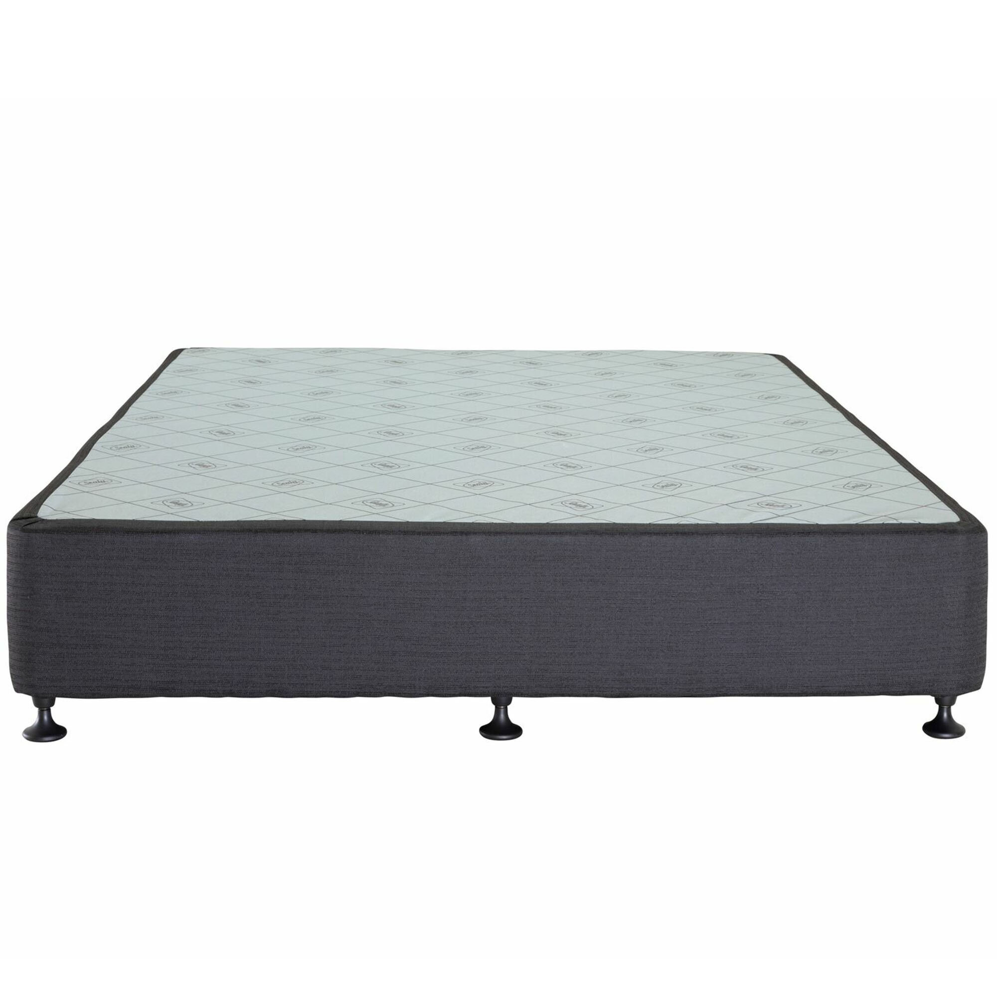 Sealy Long Single Endurance Base In Black - 726988 hero image