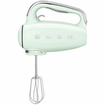 Smeg 50s Retro Style Hand Mixer Pastel Green HMF01PGAU hero image