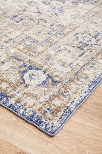 Rug Culture Mayfair Large Ocean Blue Rug 290X200CM - MAY-HUG-OCE-290X200 hero image