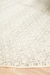 Rug Culture Evoke Small Grey Rug 150X150CM - EVO-265-GREY-150X150 hero image