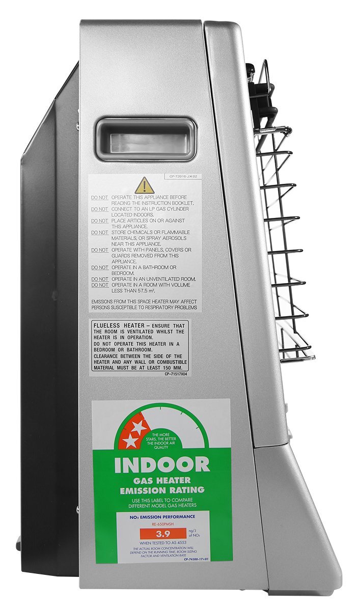 Rinnai Cosyglow Unflued Natural Gas Radiant Heater 650SN | Appliances Online