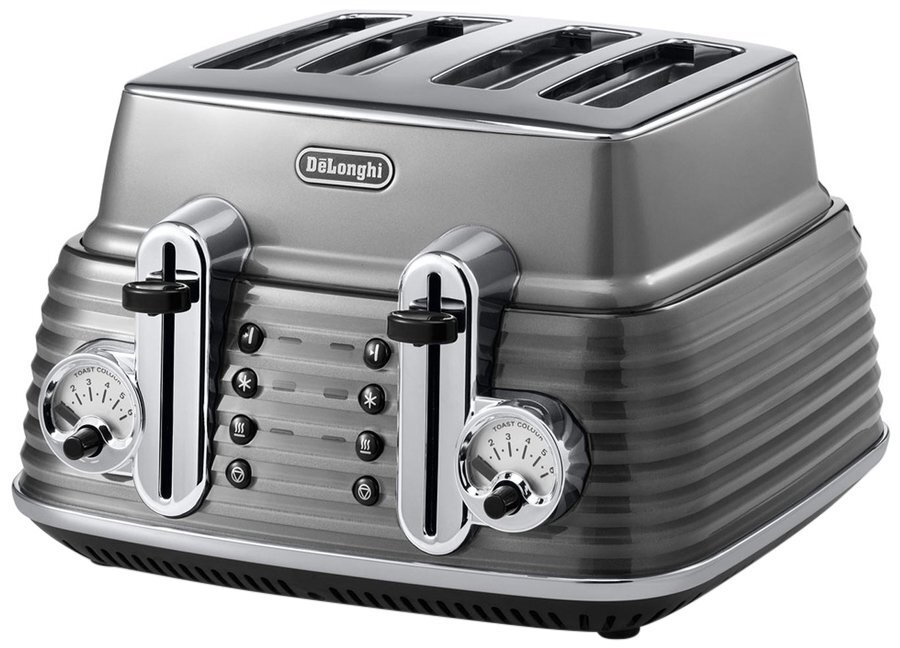 Delonghi CTZ4003GYKBZ2001GY Scultura Toaster and Scultura Kettle