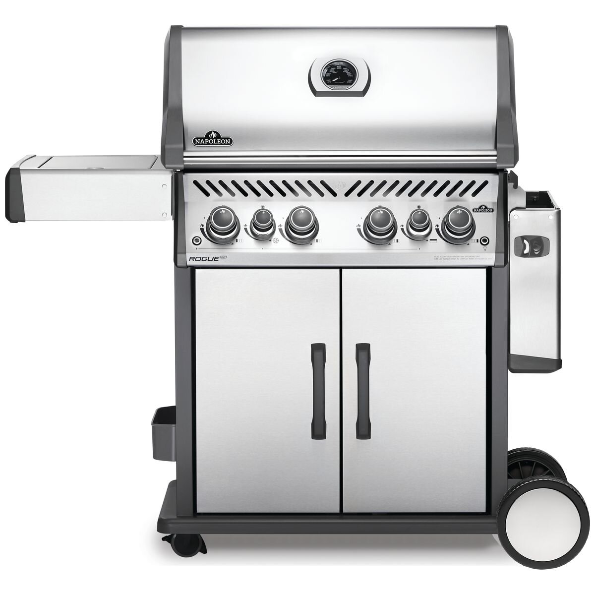 Napoleon Rogue SE 525 Natural Gas 4 Burner Grill with Infrared Side Burner RSE525RSIBPSS-1-AU hero image
