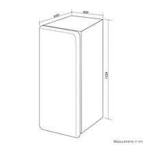 Artusi 330L Retro Style Top Mount Fridge ARET330R hero image