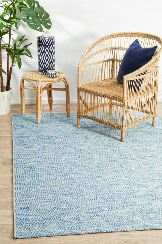 Rug Culture Terrace Extra Large Blue Rug 330X240CM - TER-5500-BLU-330X240 hero image