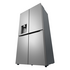 LG 637L French Door Fridge with Ice and Water Stainless Steel GF-L700PL image NaN