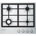 Fisher & Paykel Series 7 60cm Natural Gas Cooktop Stainless Steel CG604DX1 hero image