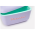 Polarbox Rainbow 20L Cooler Lilac with Yellow Strap and Rose Logo & Rivet PLBR20LR image NaN