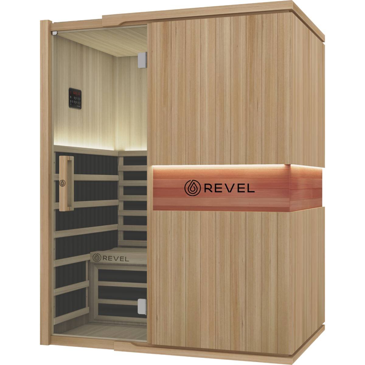 Revel Aura 3 To 4 Person Full Spectrum Infrared Sauna R-FS-4P hero image