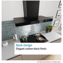 Bosch 90cm Series 4 Canopy Rangehood Matt Black DWB95CC60A hero image