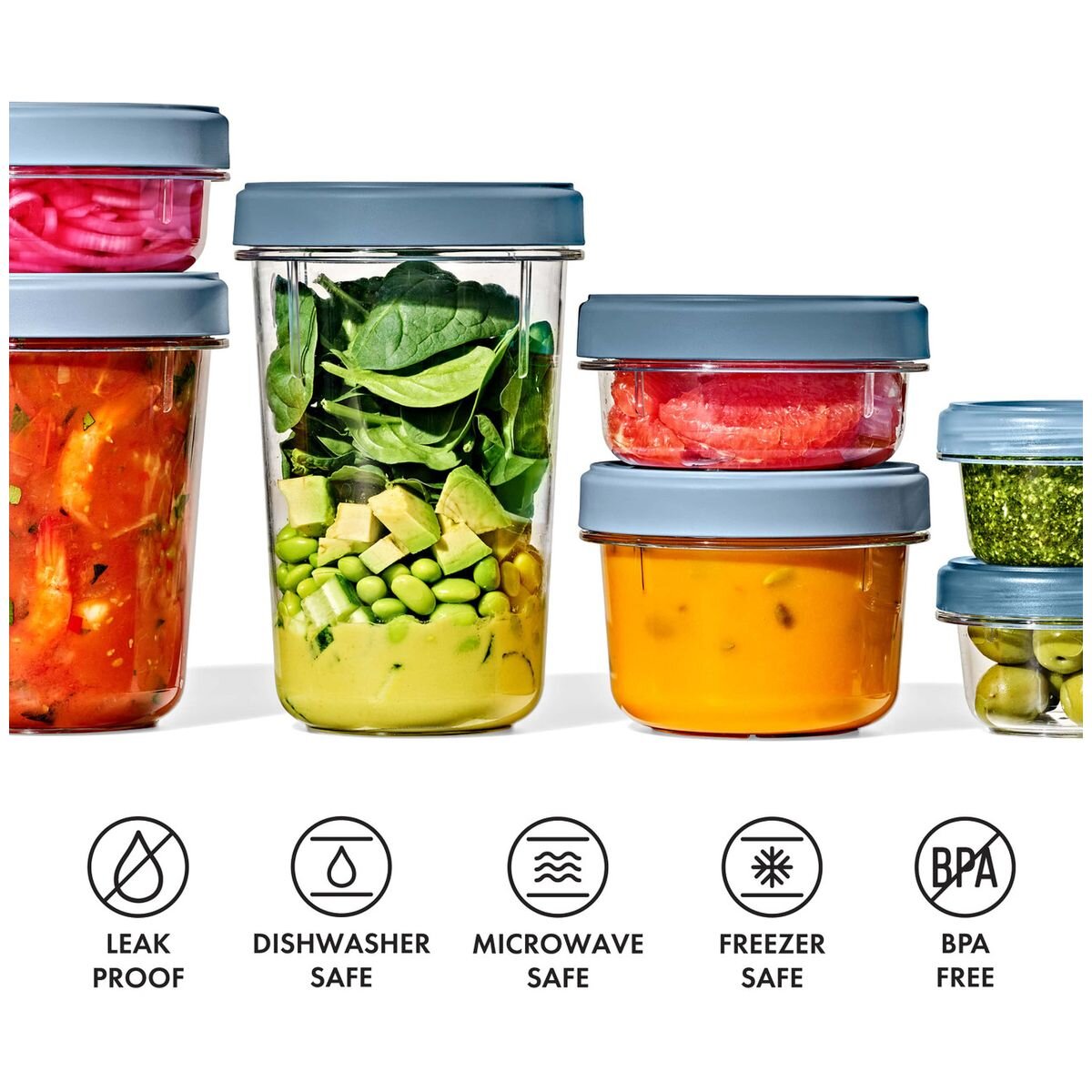 OXO Twist & Stack 12 Piece Container Set 48775 hero image