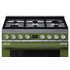 Smeg 90cm Portofino Freestanding Dual Fuel Oven/Stove Olive Green CPF9GPOGA image NaN