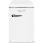 Husky 118L Retro Style Bar Fridge White HUSRET135WHHU hero image