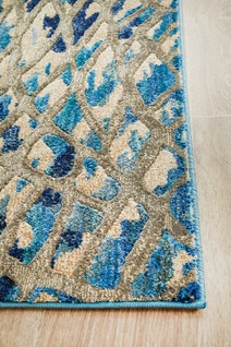 Rug Culture Dreamscape Medium Blue Rug 300X80CM - DRM-856-BLUE-300X80 hero image