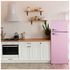 Linarie Valloire 209L Pink Retro Top Mount Fridge - Manual Defrost LK200DDPINK image NaN