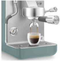 Smeg Minipro Espresso Coffee Machine Emerald Green EMC02EGMAU hero image