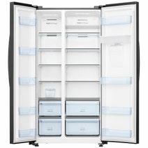 Hisense 578L Side by Side Refrigerator HRSBS578BW hero image
