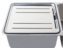Abey LG200UPK Lago Double Bowl Undermount Sink Pack hero image