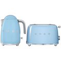 Smeg Kettle and 2 Slice Toaster Pack Pastel Blue KLF03PBAUTSF01PBAU