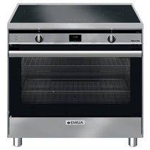 Emilia 90cm Induction Freestanding Oven Stainless Steel EMIND96FS hero image