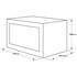 Omega 34L Built-In Microwave with Grill 1000W Stainless Steel OMW34X  image NaN