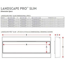 Modern Flames Landscape Pro Slim 96" Gen 1 Built In Fireplace LPS-9616-INT hero image