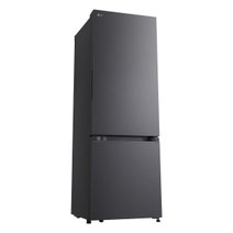 LG 335L Bottom Mount Refrigerator Matte Black GB-B300MBL hero image