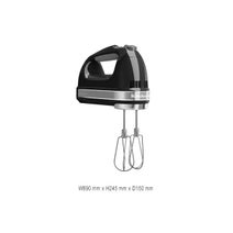 KitchenAid KHM926 Artisan Hand Mixer Onyx Black 93820 hero image