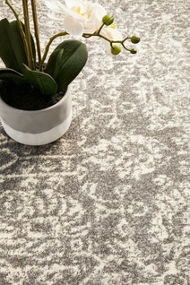 Rug Culture Evoke Small Grey Rug 150X150CM - EVO-256-GREY-150X150 hero image