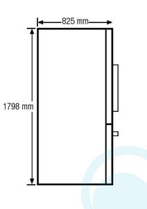 Samsung 583L French Door Fridge SRF583DLS hero image