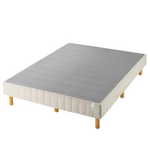 Zinus Justina Double Upholstered Ensemble Bed Base Beige AU-FRBX-7BG-D hero image