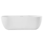 Claybrook Skye 1500 Freestanding Bath - Dover White 3347002355 hero image