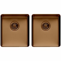 Titan Medium and Medium Double Bowl Sink TSCG4040 hero image