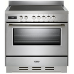 DeLonghi 90cm Deluxe Freestanding Induction Cooker Stainless Steel DEF1407INDSS hero image