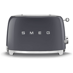 Smeg 50s Retro Style 2 Slice Toaster Slate Grey TSF01GRAU hero image