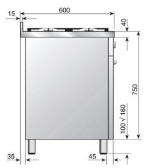 ILVE P90FWMPSS 90cm Freestanding Dual Fuel Oven/Stove hero image