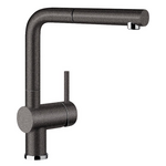 Blanco Kitchen Mixer with Pull Out Tap Anthracite LINUSSA hero image