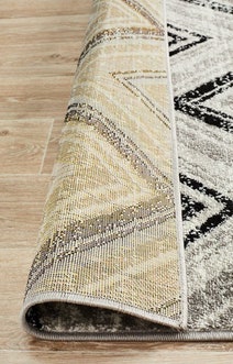 Rug Culture Metro Medium Black Rug 230X160CM - MET-616-BLK-230X160 hero image