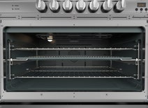 Glem 90cm Dual Fuel Stainless Steel Freestanding Oven GS965GE hero image