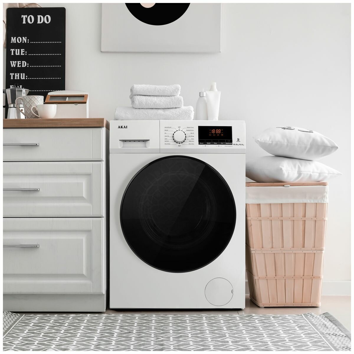 Akai 10kg/6kg Washer Dryer Combo AK-WVDCMB hero image