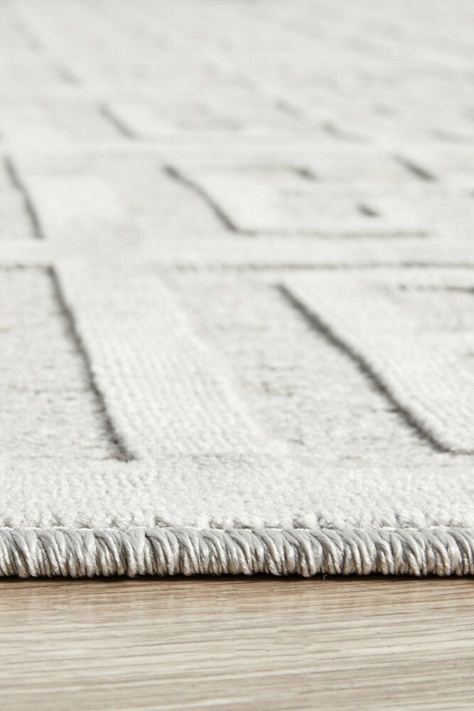 Rug Culture York Large Silver Rug 290X200CM - YRK-BREN-SIL-290X200 hero image